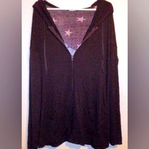 Women's 2x ZIP Up Hoodie Blouse